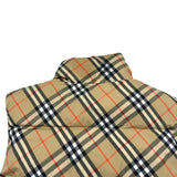 バーバリー BURBERRY リバーシブルチェックダウンベスト 8110200 ブラック ポリエステル メンズ ダウンベスト