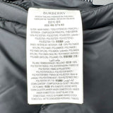 バーバリー BURBERRY リバーシブルチェックダウンベスト 8110200 ブラック ポリエステル メンズ ダウンベスト