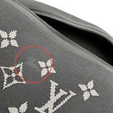 ルイ・ヴィトン LOUIS VUITTON モノグラム ホライゾンソフト 2R55 M20125 ブラック ジャガードニット/レザー ユニセックス キャリーバッグ