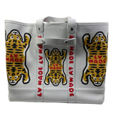 ルイ・ヴィトン LOUIS VUITTON トロリートート NIGOコラボ M59366 ホワイト トリヨン メンズ トートバッグ