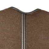 エルメス HERMES カシミヤショートスリーブコート 2H0207DC ブラウン カシミヤ レディース その他アウター
