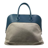 エルメス HERMES ボリード リラックス45 C刻印 コルヴェール トワル/エバーカラー メンズ ハンドバッグ