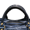 バレンシアガ BALENCIAGA ザ・ジャイアントシティ ブルー レザー レディース ハンドバッグ