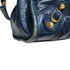 バレンシアガ BALENCIAGA ザ・ジャイアントシティ ブルー レザー レディース ハンドバッグ