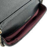 シャネル CHANEL マトラッセアイウェアチェーンショルダー AP2044 31番台 ブラック ゴールド金具 キャビアスキン レディース ショルダーバッグ