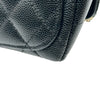 シャネル CHANEL マトラッセアイウェアチェーンショルダー AP2044 31番台 ブラック ゴールド金具 キャビアスキン レディース ショルダーバッグ