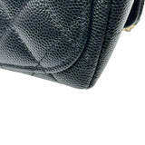 シャネル CHANEL マトラッセアイウェアチェーンショルダー AP2044 31番台 ブラック ゴールド金具 キャビアスキン レディース ショルダーバッグ