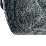 シャネル CHANEL マトラッセアイウェアチェーンショルダー AP2044 31番台 ブラック ゴールド金具 キャビアスキン レディース ショルダーバッグ