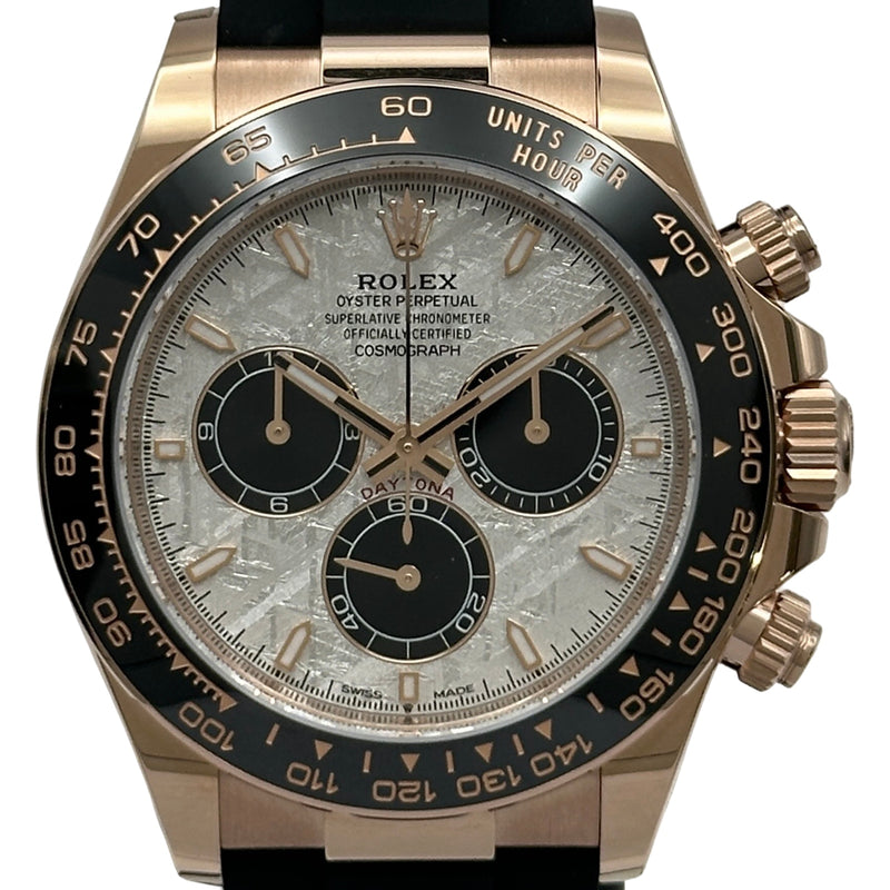 ロレックス ROLEX デイトナ 126515LN メテオライト/ブラック ピンク