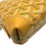 ゴヤール GOYARD ヴァンドームコスメティックポーチ イエロー ポリ塩化ビニル レディース ポーチ