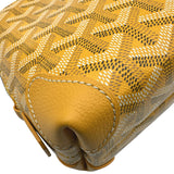 ゴヤール GOYARD ヴァンドームコスメティックポーチ イエロー ポリ塩化ビニル レディース ポーチ