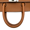 エルメス HERMES オータクロア40 Z刻 ゴールド シルバー金具 エバーカラー/トワルGM メンズ ハンドバッグ