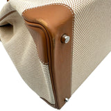 エルメス HERMES オータクロア40 Z刻 ゴールド シルバー金具 エバーカラー/トワルGM メンズ ハンドバッグ