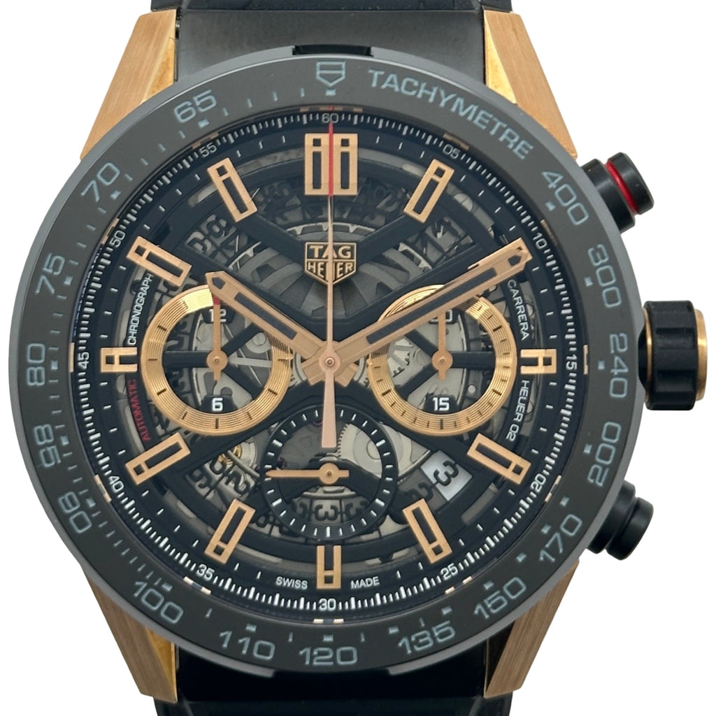 タグ・ホイヤー TAG HEUER カレラ キャリバーホイヤー02 クロノグラフ