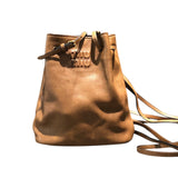 ミュウミュウ miu miu ナッパレザーミニバッグ 5NF460 ブラウン レザー レディース ショルダーバッグ