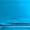 バレンシアガ BALENCIAGA アワーグラスXS 592833 ライトブルー系 レザー レディース ショルダーバッグ
