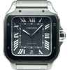 カルティエ Cartier サントス ドゥ カルティエ LM WSSA0037 ダークグレー ステンレススチール 自動巻き メンズ 腕時計
