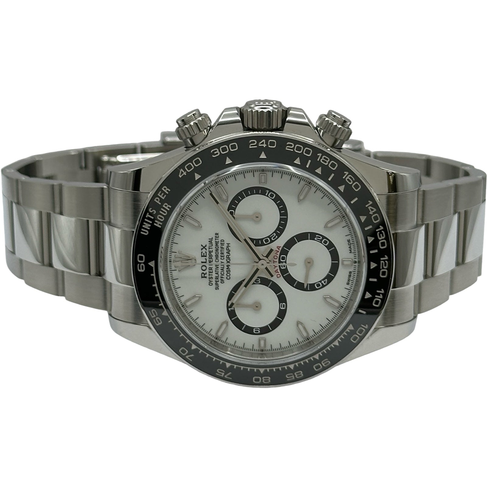 ROLEX デイトナ 自動巻き 腕時計 ロレックス ROLEX デイトナ 126500LN ホワイト ステンレススチール