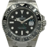 ロレックス ROLEX GMTマスター2 126710GRNR ブラック ステンレススチール 自動巻き メンズ 腕時計