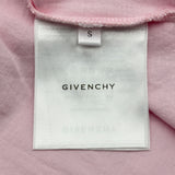 ジバンシィ GIVENCHY フロントロゴ半袖Tシャツ BW707Y3Z9T ピンク コットン レディース 半袖Ｔシャツ