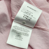 ジバンシィ GIVENCHY フロントロゴ半袖Tシャツ BW707Y3Z9T ピンク コットン レディース 半袖Ｔシャツ