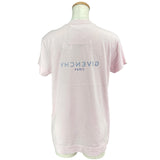 ジバンシィ GIVENCHY フロントロゴ半袖Tシャツ BW707Y3Z9T ピンク コットン レディース 半袖Ｔシャツ