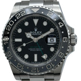 ロレックス ROLEX GMTマスター2 126710GRNR ブラック ステンレススチール 自動巻き メンズ 腕時計