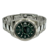 ロレックス ROLEX スカイドゥエラー 336934 ミントグリーン ホワイトゴールド/ステンレススチール 自動巻き メンズ 腕時計