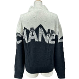 シャネル CHANEL ココネージュ COCOタートルネックニットセーター P70774 ブラック カシミヤ レディース セーター