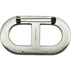 エルメス HERMES ブローチ<シェーヌダンクル> ブラック シルバー金具 エプソン/メタル アクセサリー