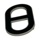 エルメス HERMES ブローチ<シェーヌダンクル> ブラック シルバー金具 エプソン/メタル アクセサリー