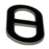 エルメス HERMES ブローチ<シェーヌダンクル> ブラック シルバー金具 エプソン/メタル アクセサリー