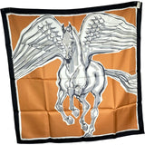 エルメス HERMES カレ90 LIBRE COMME PEGASE シルク レディース スカーフ