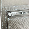 エルメス HERMES ニューHパッサンコンパクトウォレット W刻印 エトゥープ エプソン レディース 二つ折り財布