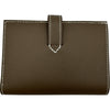 エルメス HERMES ニューHパッサンコンパクトウォレット W刻印 エトゥープ エプソン レディース 二つ折り財布