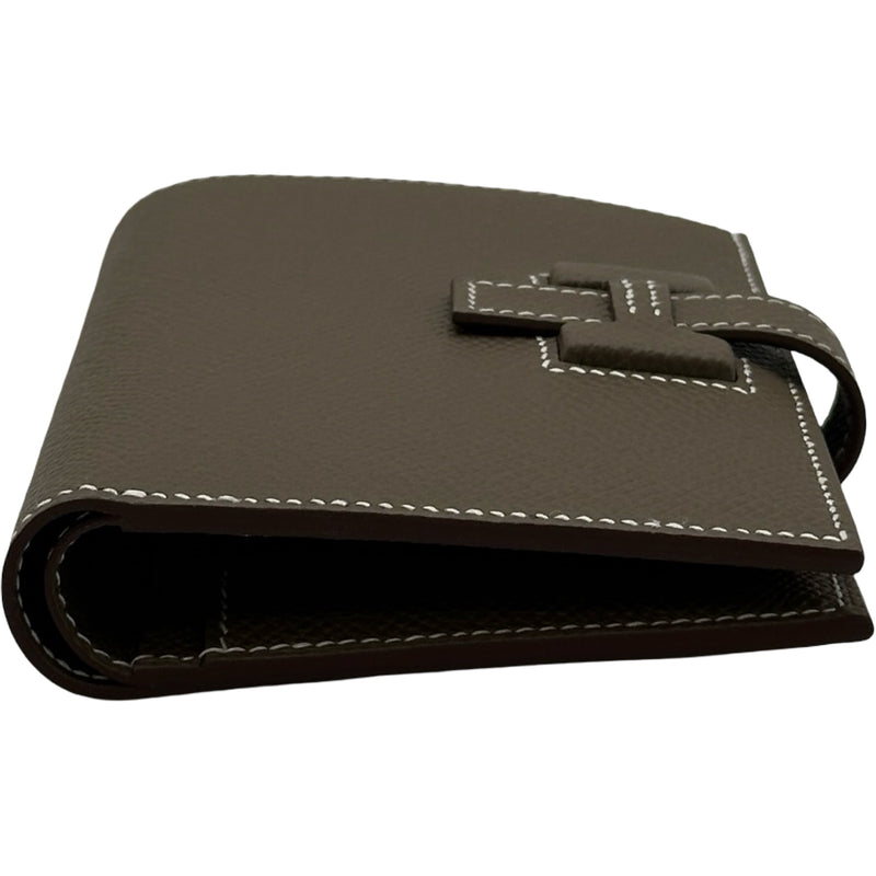 エルメス HERMES ニューHパッサンコンパクトウォレット W刻印
