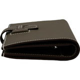 エルメス HERMES ニューHパッサンコンパクトウォレット W刻印 エトゥープ エプソン レディース 二つ折り財布