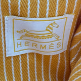 エルメス HERMES リュックエポぺ ピンク/イエロー シルバー金具 トワル レディース ショルダーバッグ
