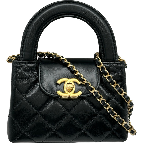シャネル CHANEL ココマークミニチェーンクラッチ AP3435 ブラック