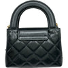 シャネル CHANEL ココマークミニチェーンクラッチ AP3435 ブラック ゴールド金具 カーフスキン レディース ショルダーバッグ