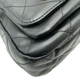 シャネル CHANEL ココマークマトラッセホーボーバッグ AS5384 ブラック ゴールド金具 カーフスキン レディース ショルダーバッグ
