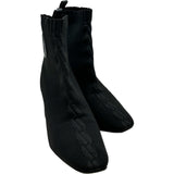 エルメス HERMES ヴォルヴェール ショートブーツ ブラック ニット レディース ブーツ
