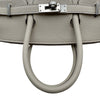 エルメス HERMES バーキン25 W刻印 クレ シルバー金具 トゴ レディース ハンドバッグ