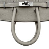 エルメス HERMES バーキン25 W刻印 クレ シルバー金具 トゴ レディース ハンドバッグ
