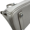 エルメス HERMES バーキン25 W刻印 クレ シルバー金具 トゴ レディース ハンドバッグ