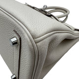 エルメス HERMES バーキン25 W刻印 クレ シルバー金具 トゴ レディース ハンドバッグ