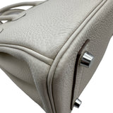 エルメス HERMES バーキン25 W刻印 クレ シルバー金具 トゴ レディース ハンドバッグ