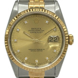 ロレックス ROLEX デイトジャスト36 16233G ゴールド ゴールド/ステンレススチール 自動巻き メンズ 腕時計
