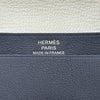 エルメス HERMES カードケース シアン B刻印 キャバン/ルージュピマン シルバー金具 スイフト/シェーブル レディース カードケース