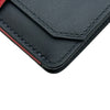 エルメス HERMES カードケース シアン B刻印 キャバン/ルージュピマン シルバー金具 スイフト/シェーブル レディース カードケース